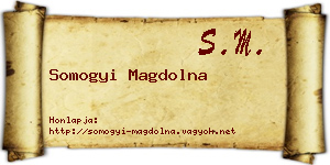 Somogyi Magdolna névjegykártya